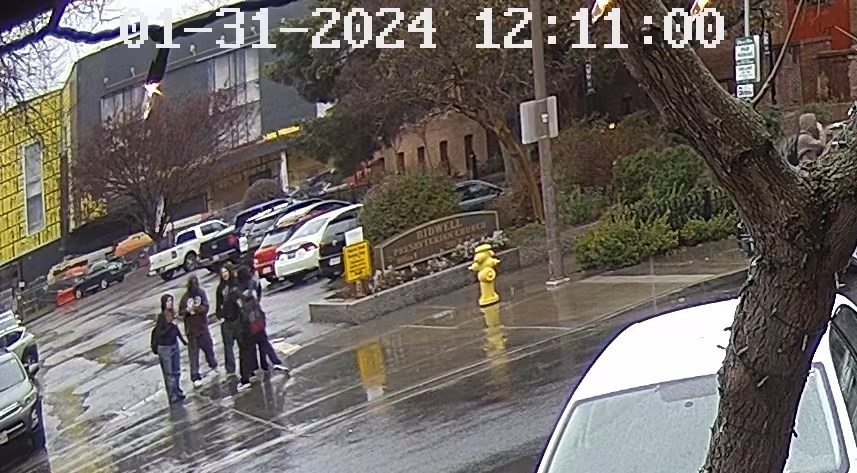 Snapshot from security footage during the incident.